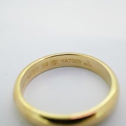 Cartier Ring Classic Wedding K18YG Yellow Gold #54 Men's Women's