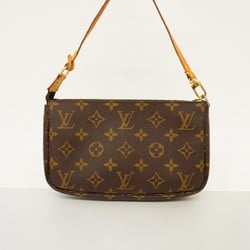 Louis Vuitton Pouch Monogram Pochette Accessoires M51980 Brown Women's