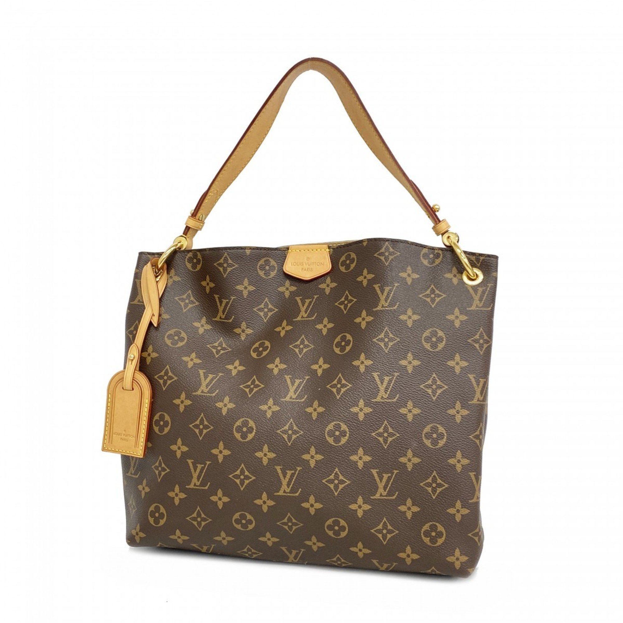 Louis Vuitton Shoulder Bag Monogram Graceful PM M43701 Brown Ladies