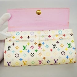 Louis Vuitton Long Wallet Monogram Multicolor Portefeuille Sarah M93744 Rich Ladies