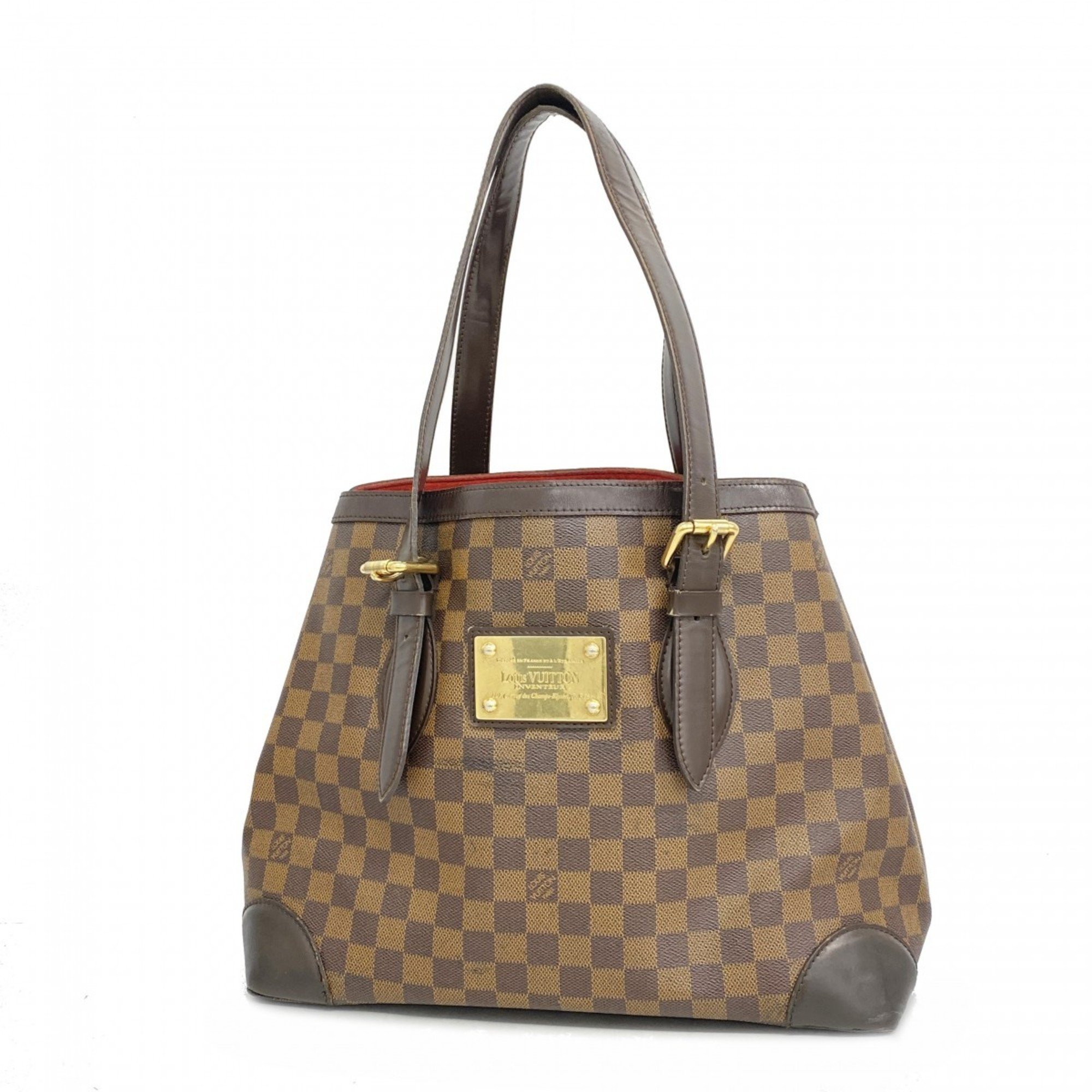 Louis Vuitton Tote Bag Damier Hampstead MM N51204 Ebene Women's