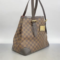 Louis Vuitton Tote Bag Damier Hampstead MM N51204 Ebene Women's