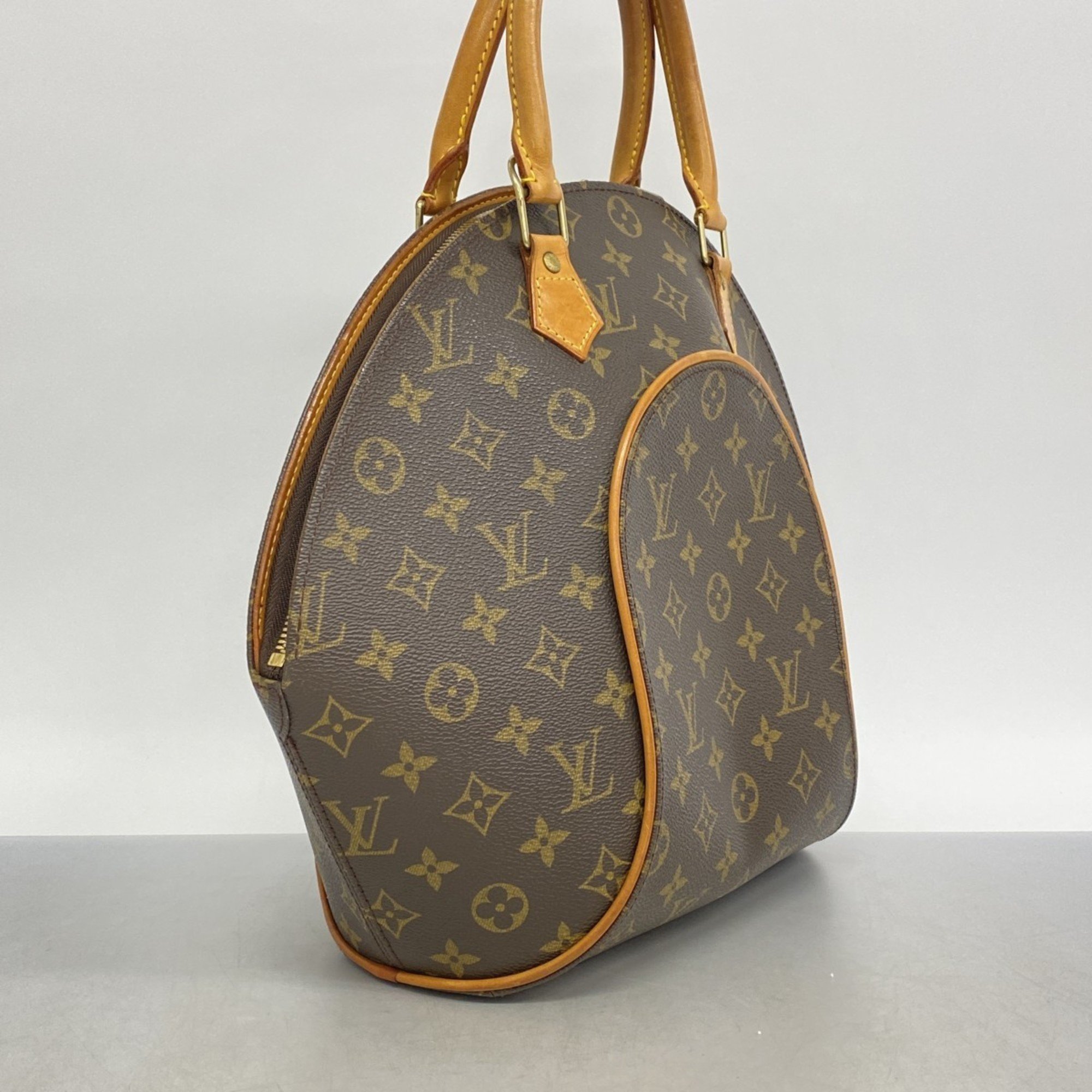 Louis Vuitton Handbag Monogram Ellipse MM M51126 Brown Ladies