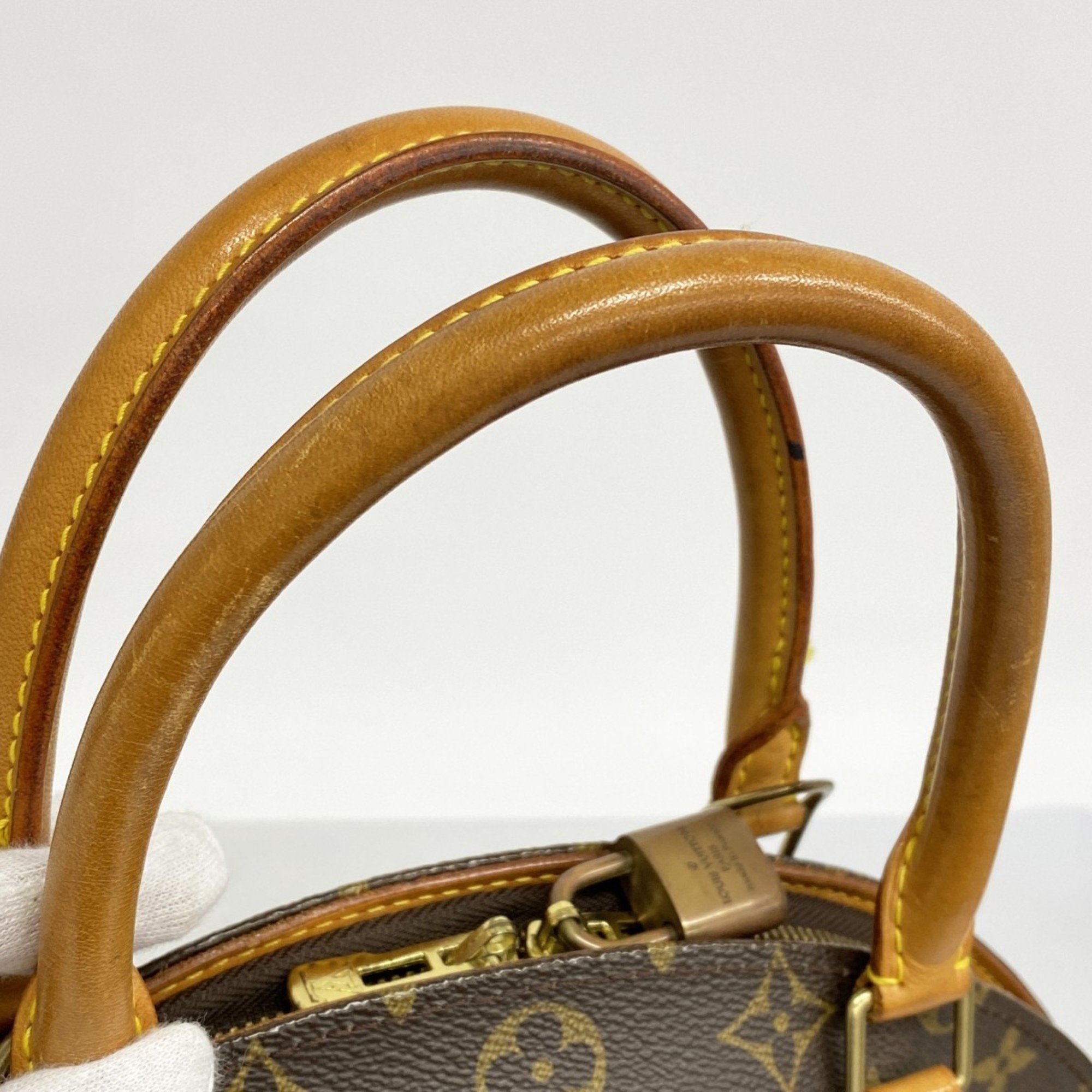 Louis Vuitton Handbag Monogram Ellipse MM M51126 Brown Ladies