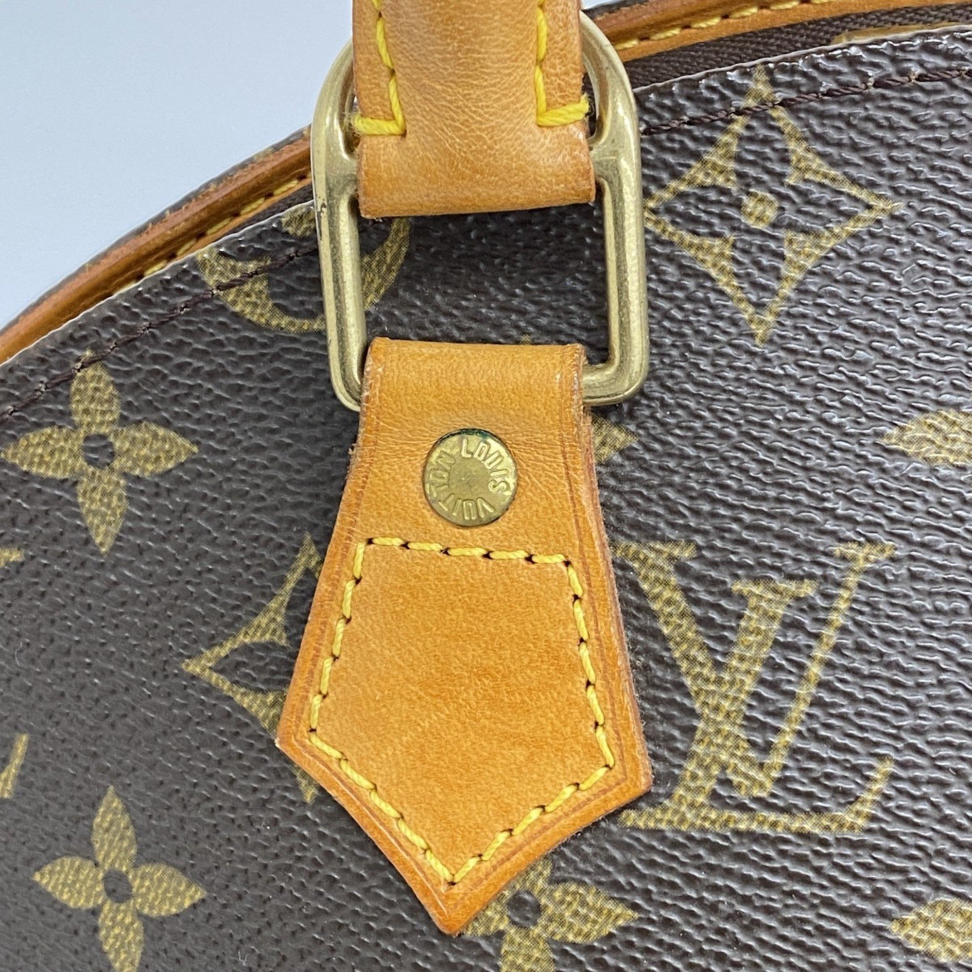 Louis Vuitton Handbag Monogram Ellipse MM M51126 Brown Ladies