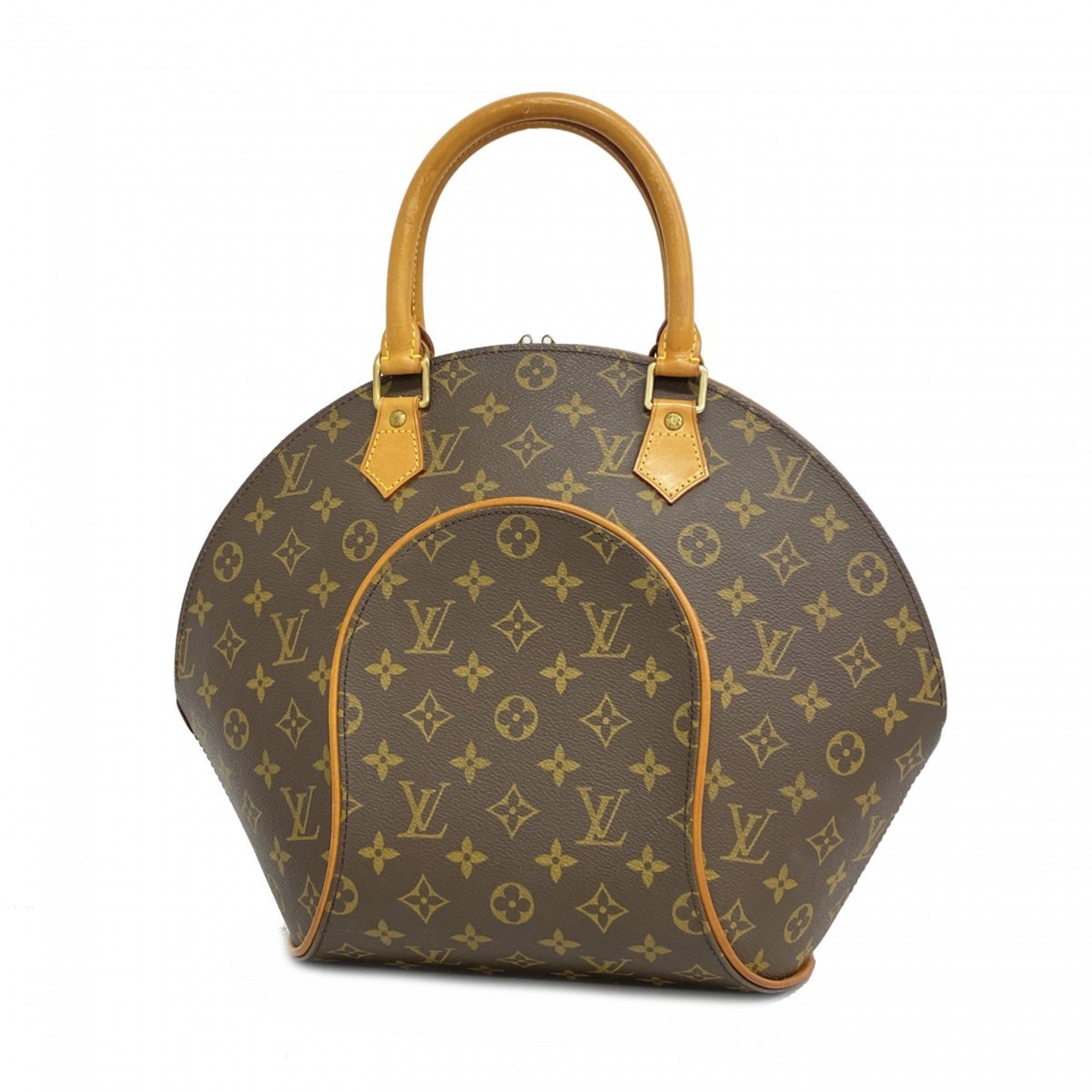 Louis Vuitton Handbag Monogram Ellipse MM M51126 Brown Ladies