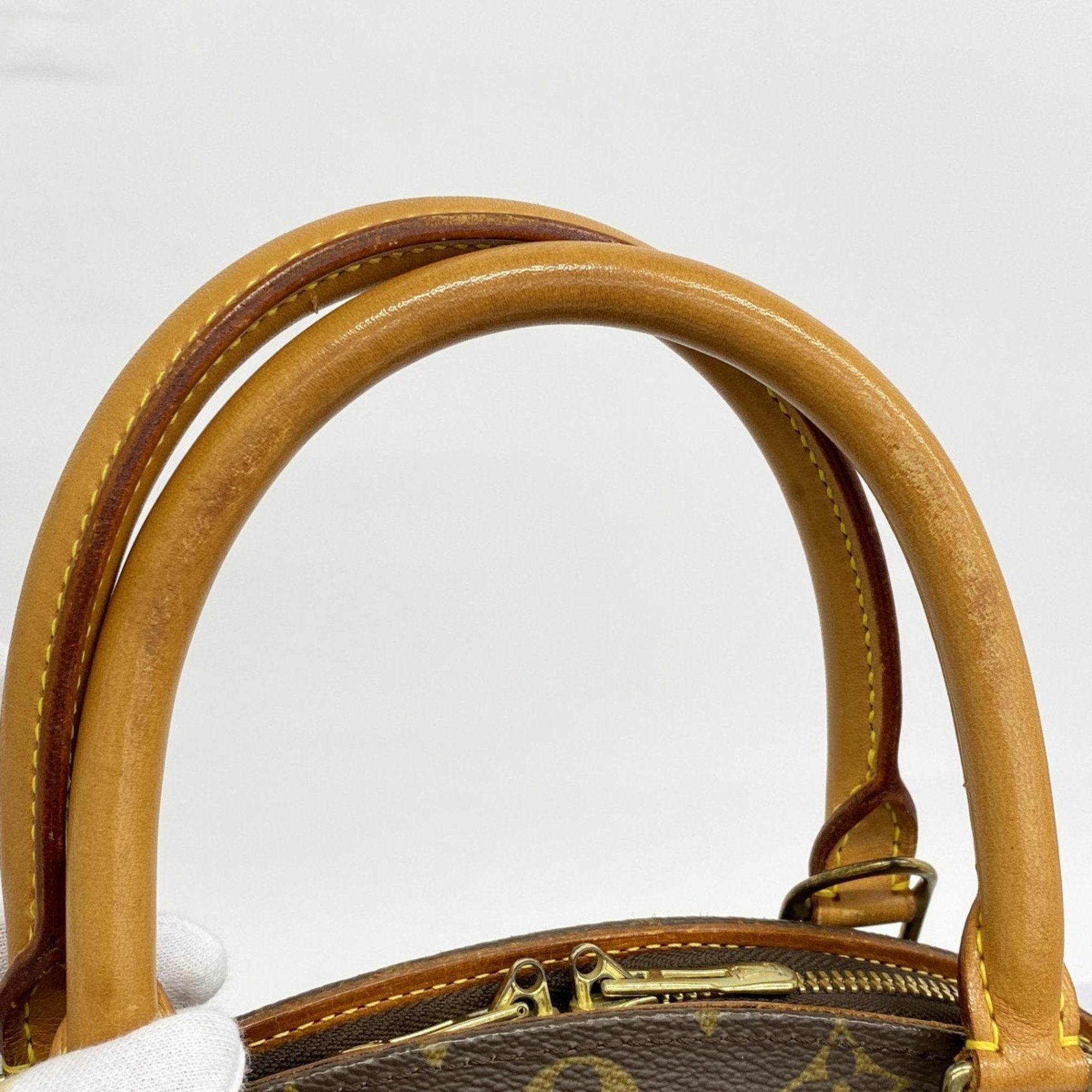 Louis Vuitton Handbag Monogram Ellipse MM M51126 Brown Ladies