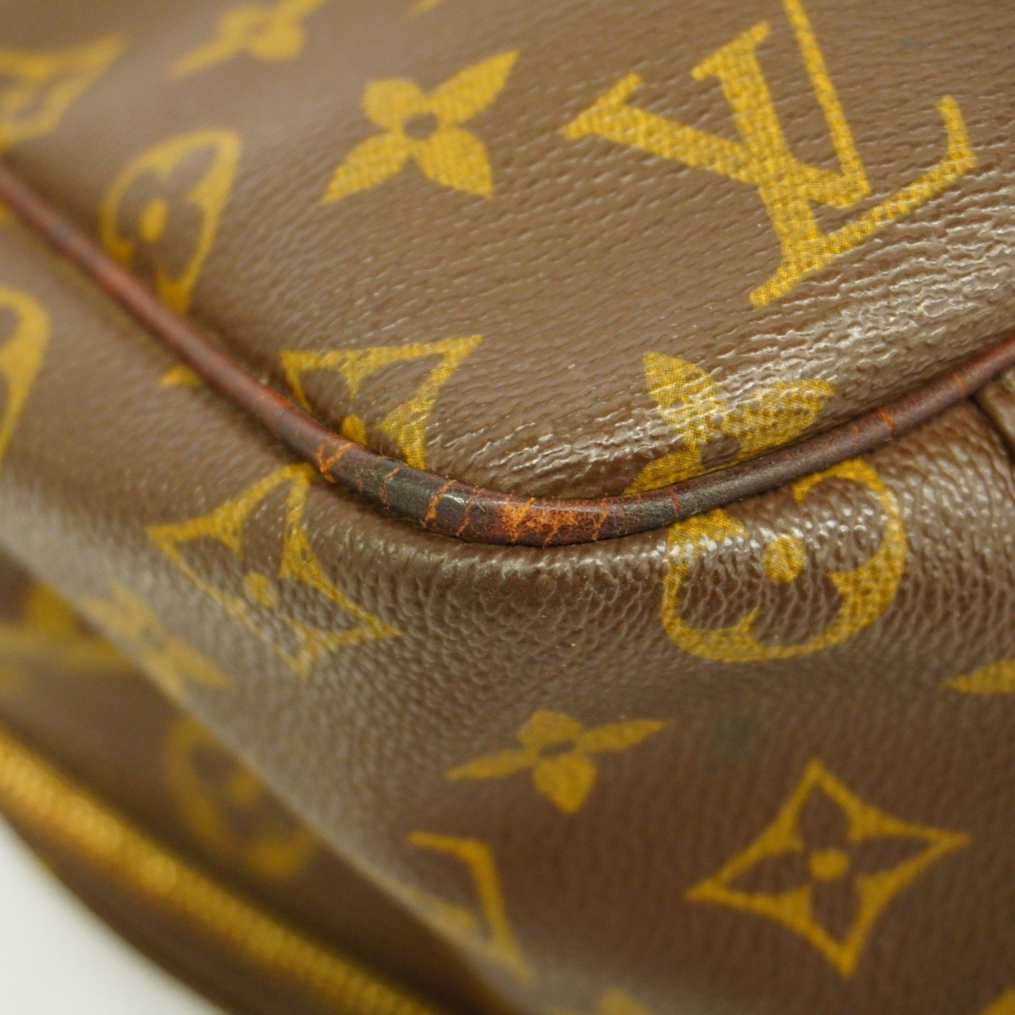 Louis Vuitton handbag Monogram Excursion M41450 brown ladies