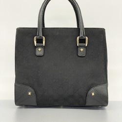 Gucci Handbag GG Canvas 120895 Black Women's