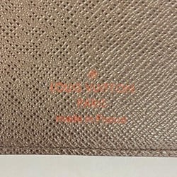 Louis Vuitton Long Wallet Damier Portefeuille Brazza N60017 Ebene Men's