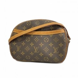 Louis Vuitton Shoulder Bag Monogram Blois M51221 Brown Ladies