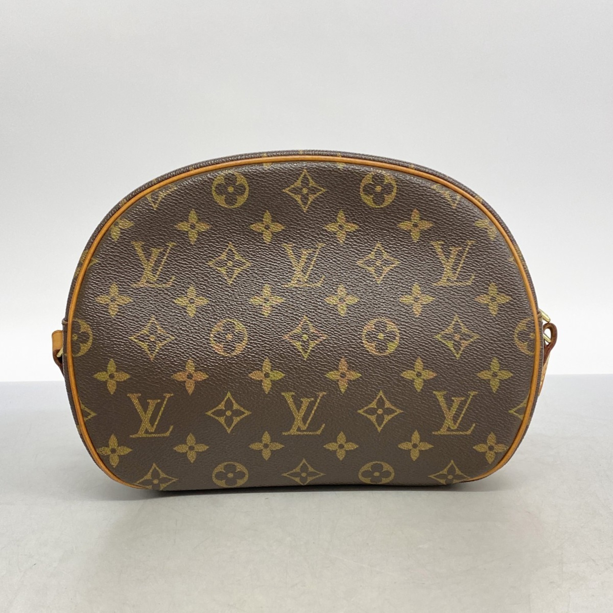 Louis Vuitton Shoulder Bag Monogram Blois M51221 Brown Ladies