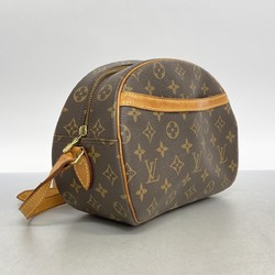 Louis Vuitton Shoulder Bag Monogram Blois M51221 Brown Ladies