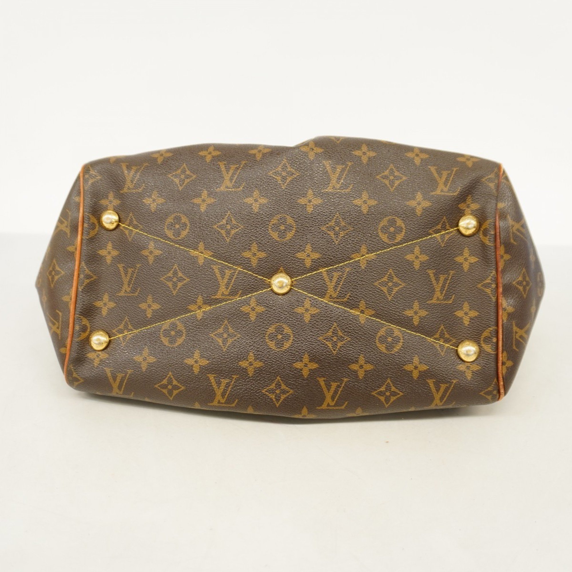 Louis Vuitton Handbag Monogram Tivoli GM M40144 Brown Ladies