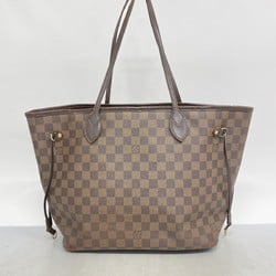 Louis Vuitton Tote Bag Damier Neverfull MM N51105 Ebene Women's