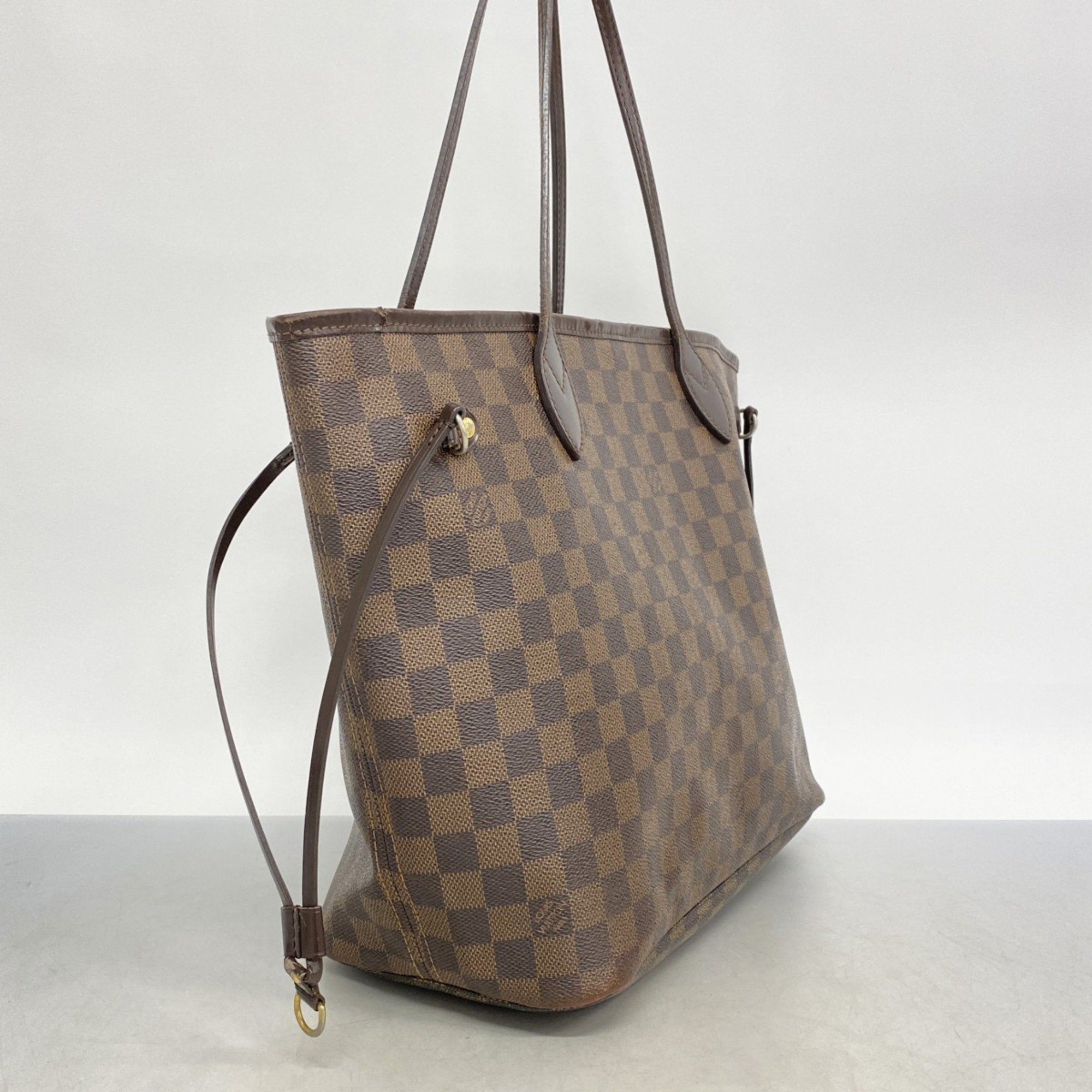 Louis Vuitton Tote Bag Damier Neverfull MM N51105 Ebene Women's