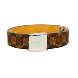 Louis Vuitton Belt Damier Santur Carre M6803W Ebene Men's Women's