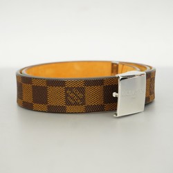 Louis Vuitton Belt Damier Santur Carre M6803W Ebene Men's Women's