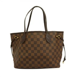 Louis Vuitton Tote Bag Damier Neverfull PM N51109 Ebene Women's