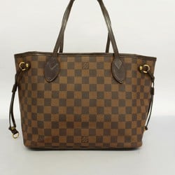 Louis Vuitton Tote Bag Damier Neverfull PM N51109 Ebene Women's