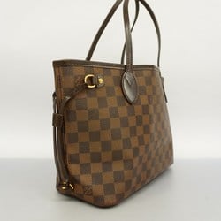 Louis Vuitton Tote Bag Damier Neverfull PM N51109 Ebene Women's