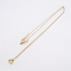 Tiffany Necklace Heart K18YG Yellow Gold Ladies