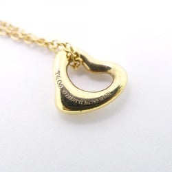 Tiffany Necklace Heart K18YG Yellow Gold Ladies