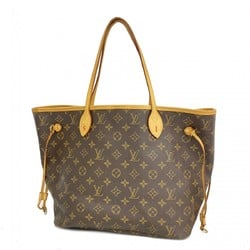 Louis Vuitton Tote Bag Monogram Neverfull MM M40156 Brown Women's