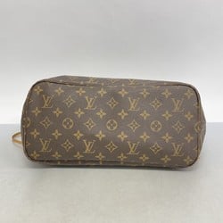 Louis Vuitton Tote Bag Monogram Neverfull MM M40156 Brown Women's