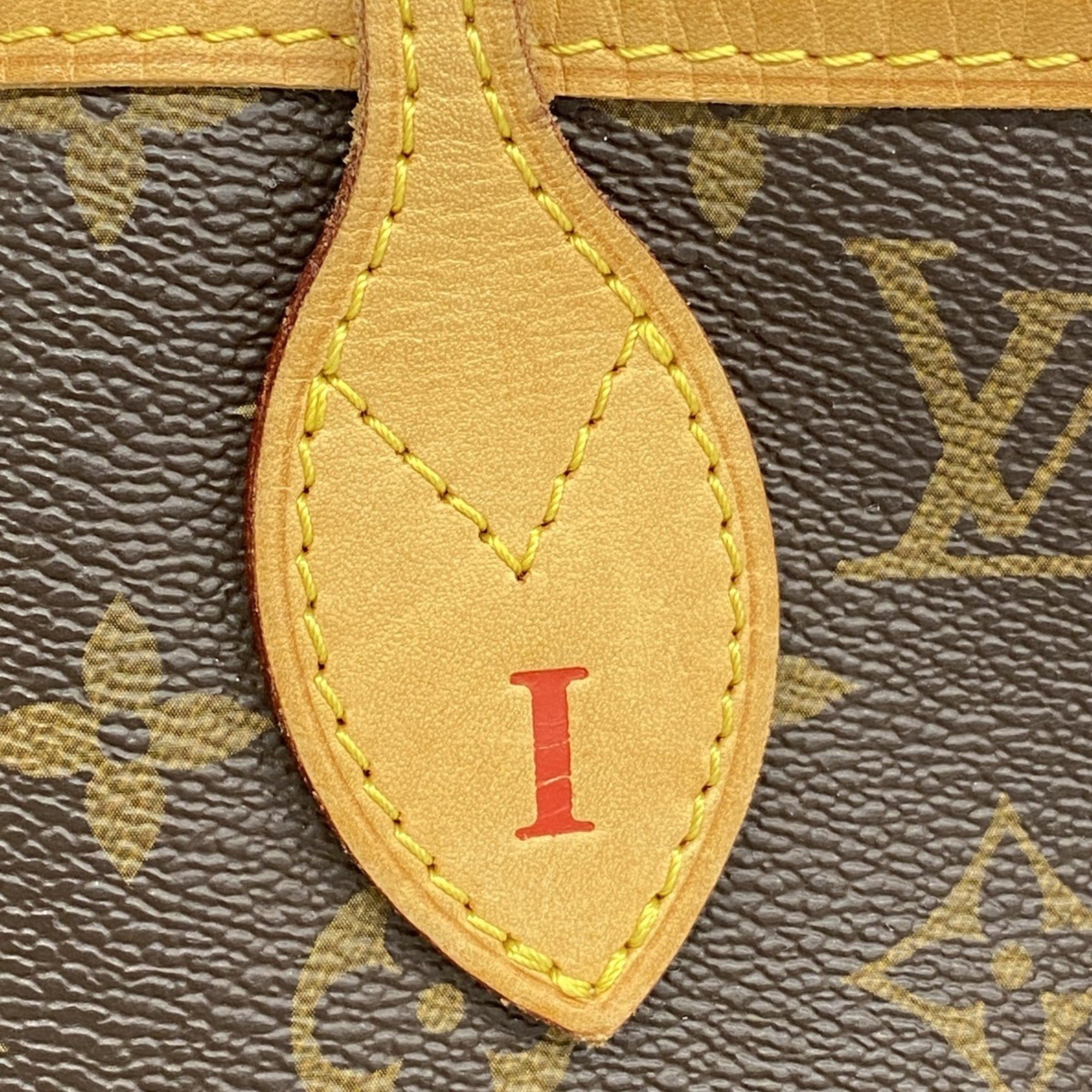 Louis Vuitton Tote Bag Monogram Neverfull MM M40156 Brown Women's