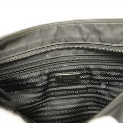 Prada Shoulder Bag Nylon Black Women's