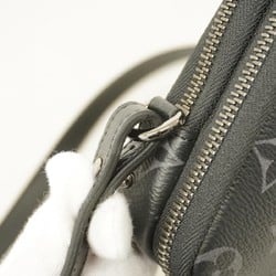 Louis Vuitton Shoulder Bag Monogram Eclipse Double Phone Pouch M69534 Black Men's