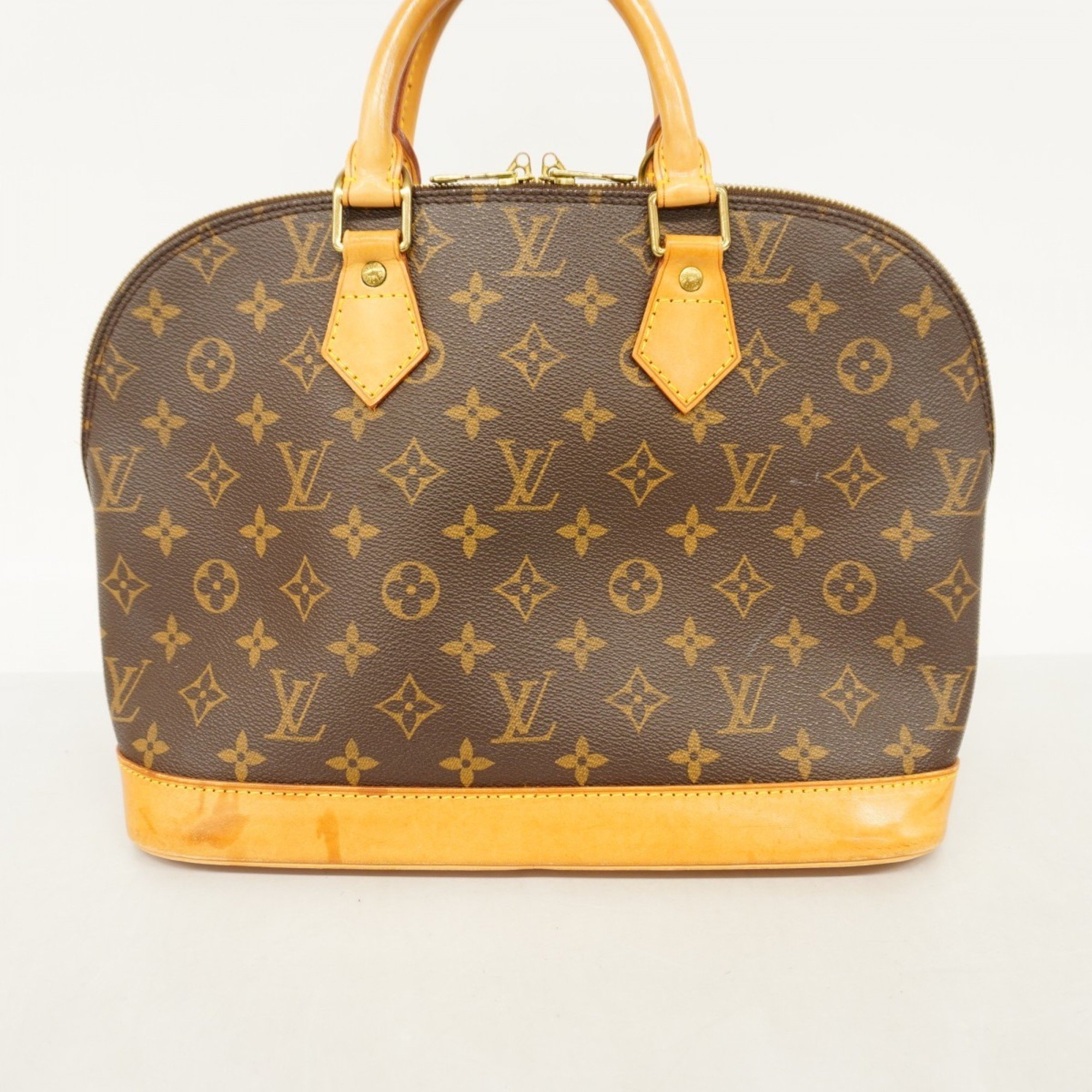 Louis Vuitton handbag Monogram Alma M51130 brown ladies