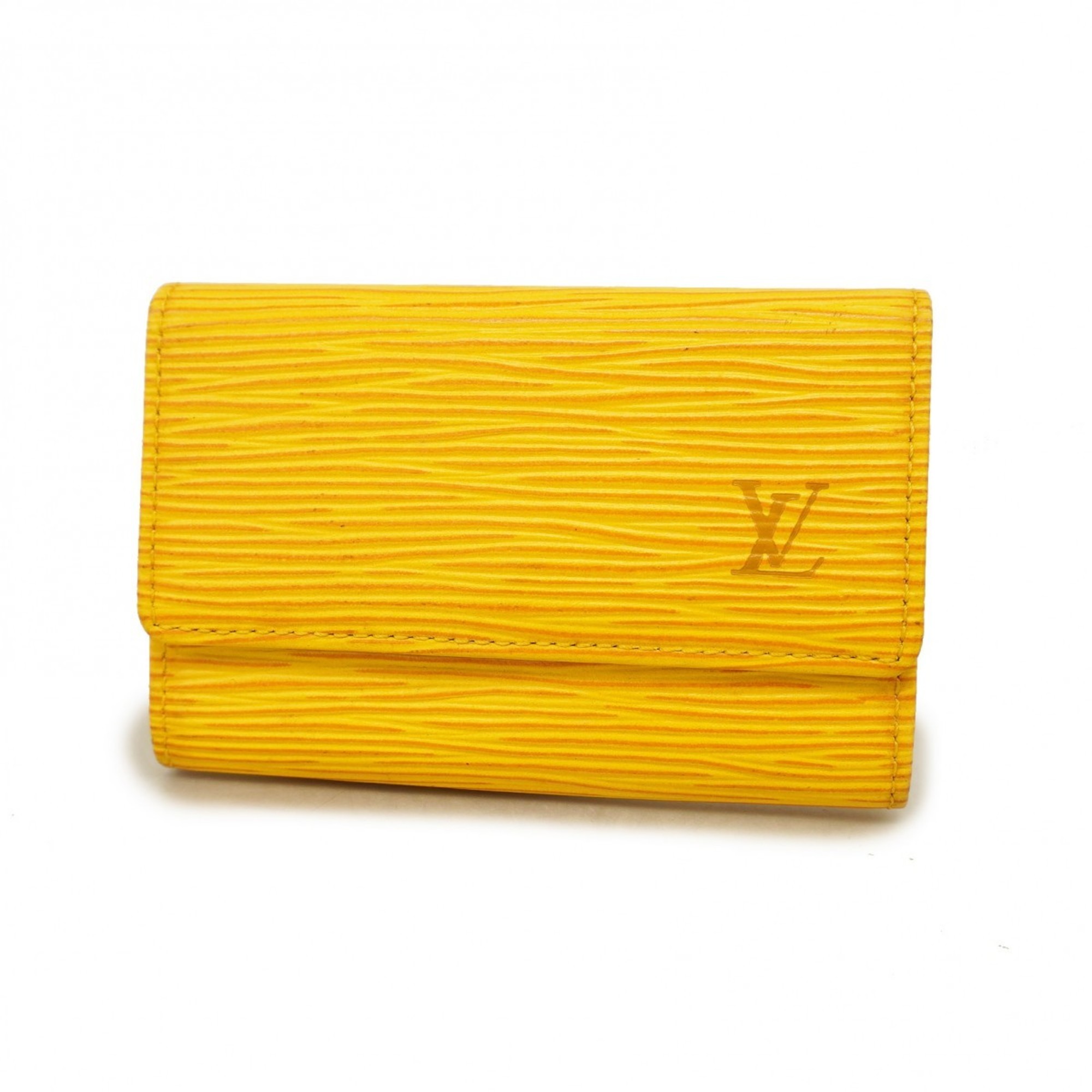 Louis Vuitton Epi Multicle 6 Key Case M63819 Jaune Ladies