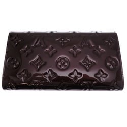 Louis Vuitton Vernis International Women's Long Wallet M93524 Monogram Amarante