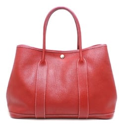 Hermes Garden PM □K stamp 2007 Ladies Tote Bag Negonda Red