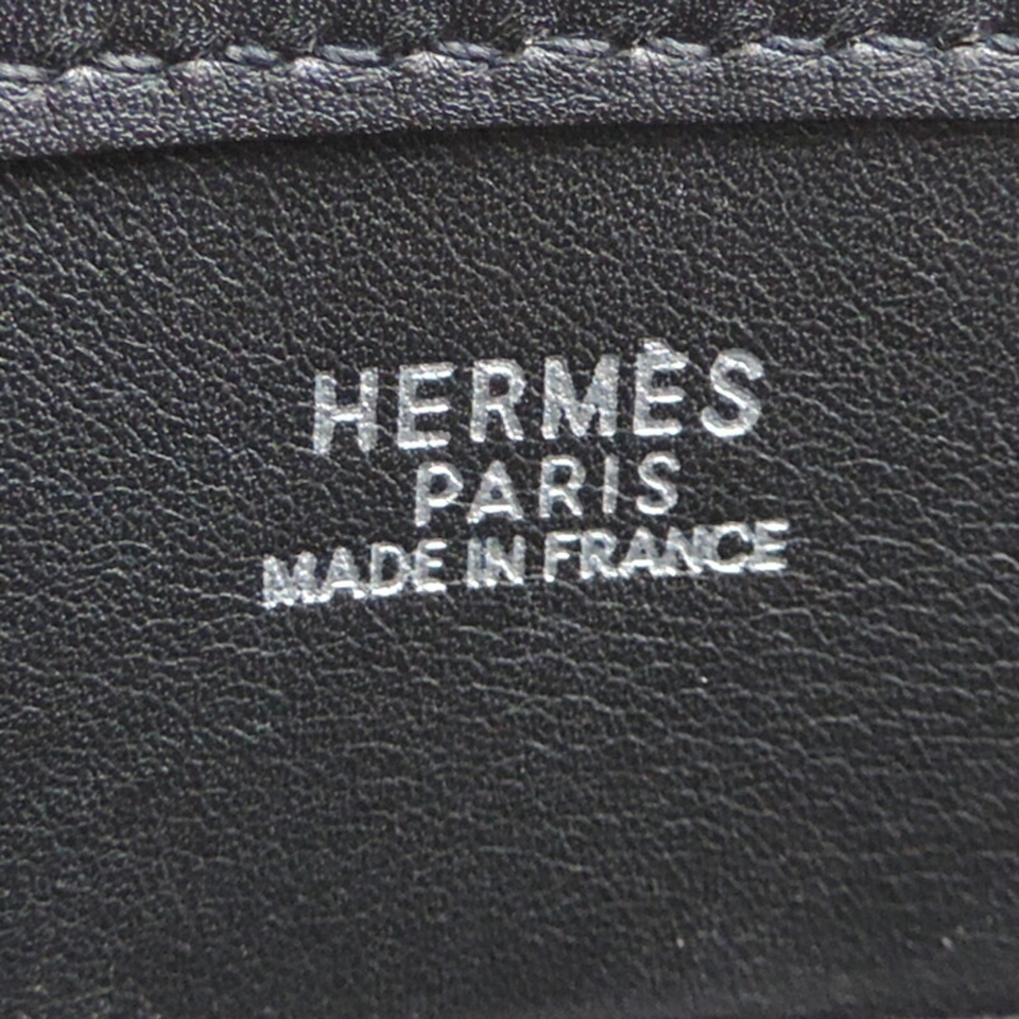 Hermes Evelyn I PM □H stamp 2004 Ladies and Men's Shoulder Bag Veau Swift Noir (Black)