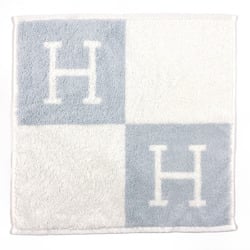 HERMES Avalon Carre Towel H102192M 03 Cotton Blue Unisex N4106187