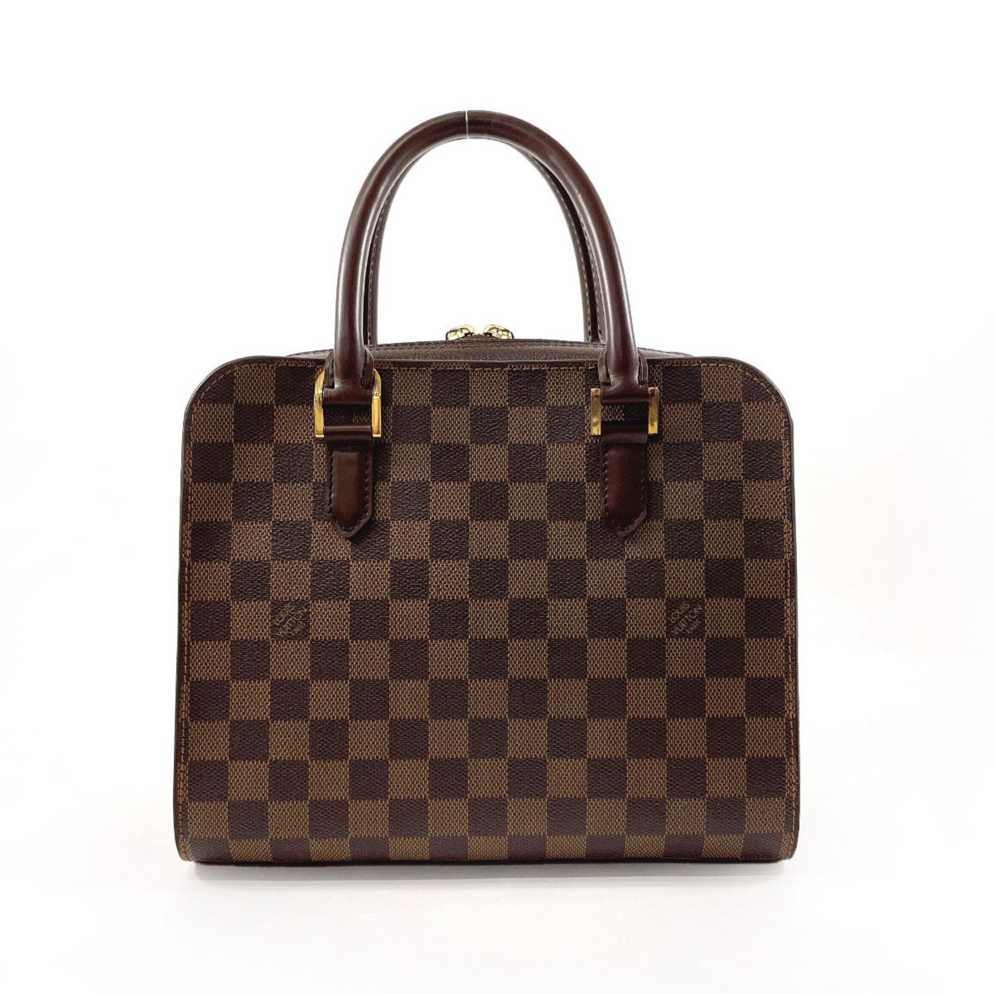 LOUIS VUITTON Triana N51155 Handbag Damier Brown Women's