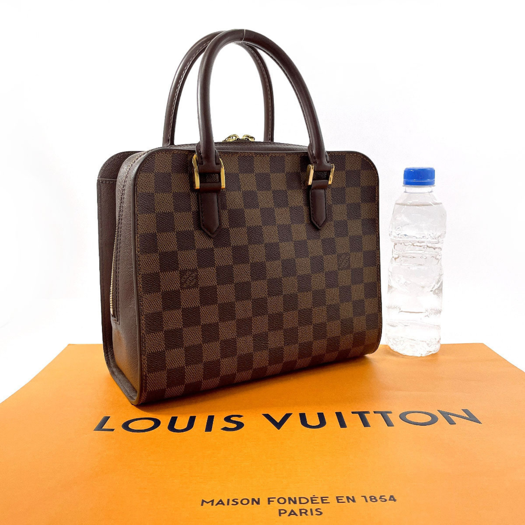 LOUIS VUITTON Triana N51155 Handbag Damier Brown Women's