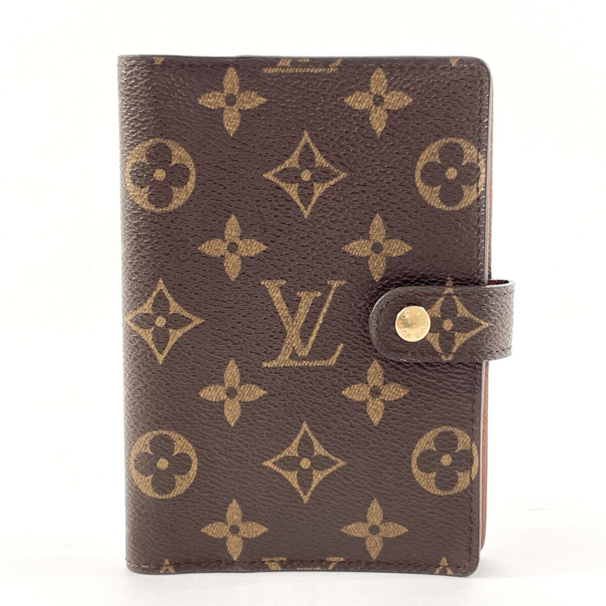 LOUIS VUITTON Louis Vuitton Agenda PM R20005 Notebook Cover Monogram Canvas Brown Unisex F4106408