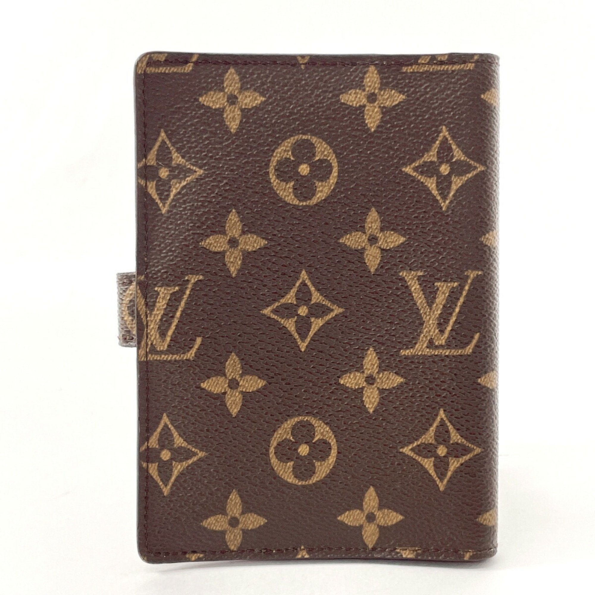 LOUIS VUITTON Louis Vuitton Agenda PM R20005 Notebook Cover Monogram Canvas Brown Unisex F4106408