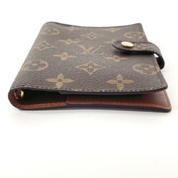 LOUIS VUITTON Louis Vuitton Agenda PM R20005 Notebook Cover Monogram Canvas Brown Unisex F4106408