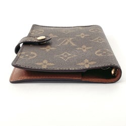 LOUIS VUITTON Louis Vuitton Agenda PM R20005 Notebook Cover Monogram Canvas Brown Unisex F4106408