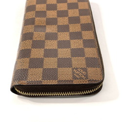 LOUIS VUITTON Louis Vuitton Zippy Wallet N60015 Long Damier Brown Unisex F4106463