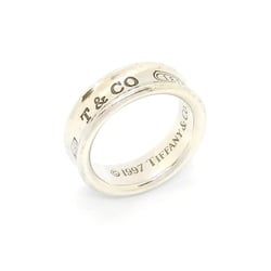 Tiffany & Co. 1837 Narrow Ring, Size 15.5, SV925 Silver, 1997