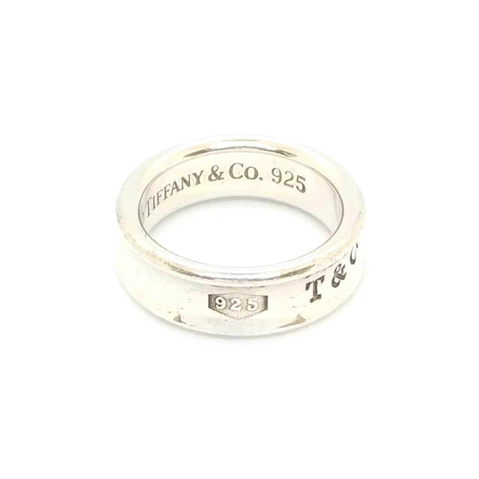 Tiffany & Co. 1837 Narrow Ring, Size 15.5, SV925 Silver, 1997