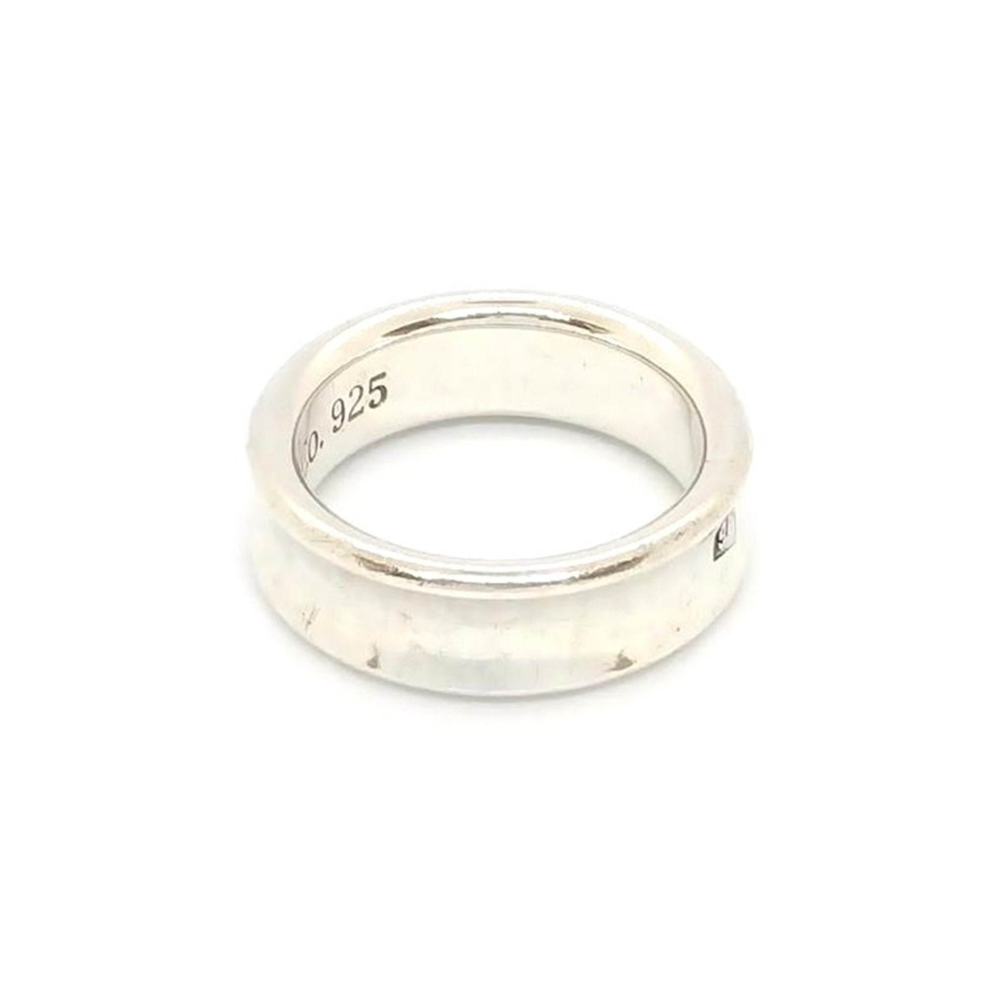 Tiffany & Co. 1837 Narrow Ring, Size 15.5, SV925 Silver, 1997