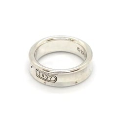 Tiffany & Co. 1837 Narrow Ring, Size 15.5, SV925 Silver, 1997