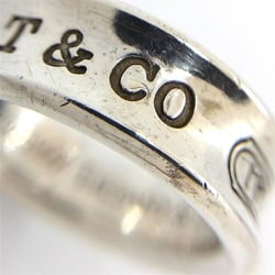 Tiffany & Co. 1837 Narrow Ring, Size 15.5, SV925 Silver, 1997